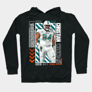 Christian Wilkins Paper Poster Version 10 Hoodie